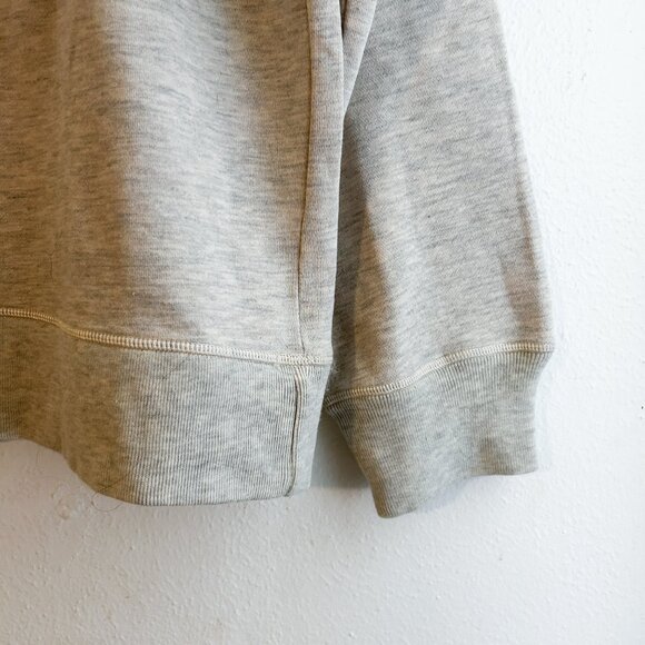 VINTAGE Y2K Ralph Lauren Sport Quarter Zip Spell Out USA Pullover w/Ribbon Pull - Picture 5 of 7